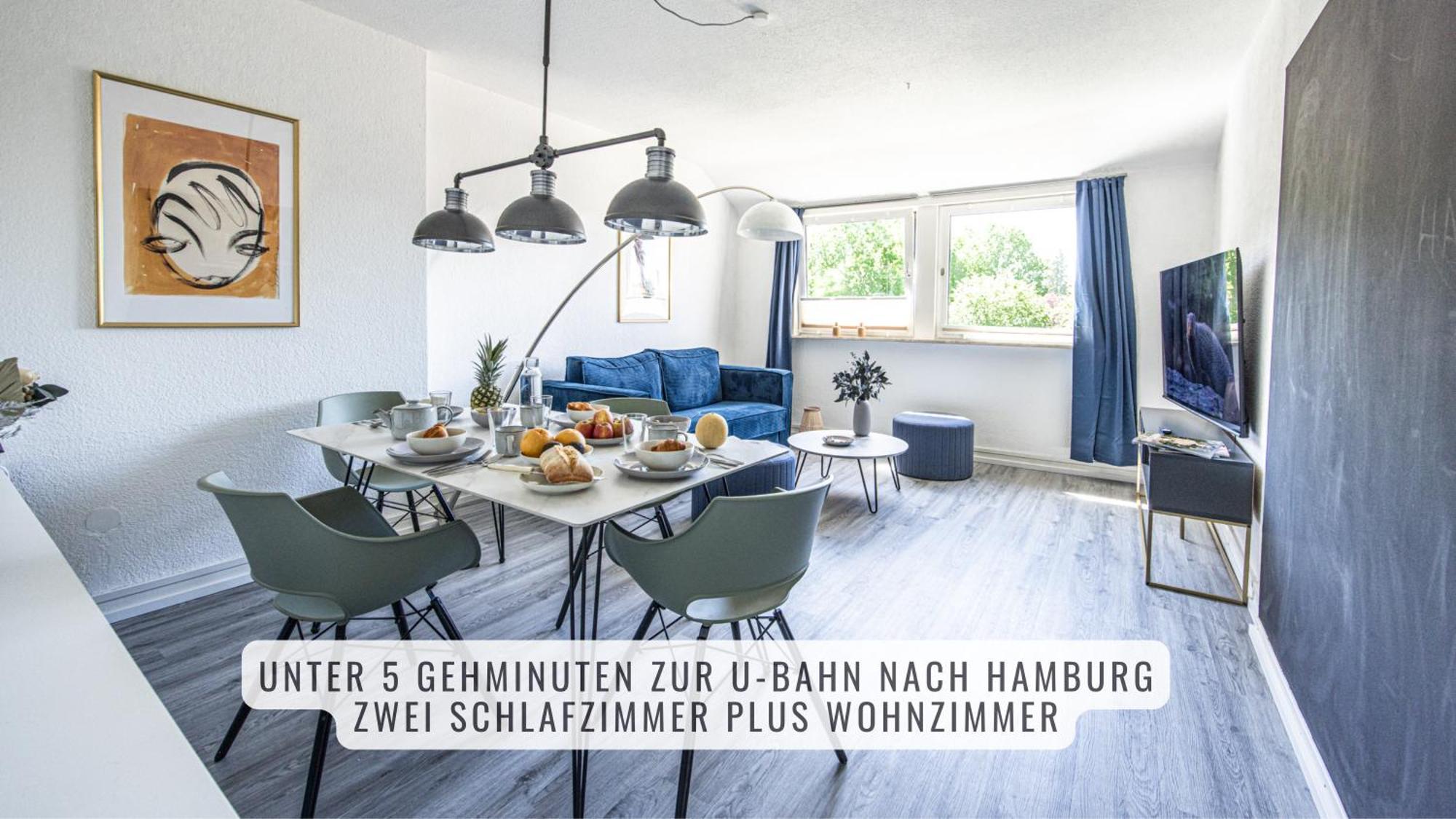 Have-A-Nice-Stay - Nahe Der U-Bahn Nach Hamburg - Natur 1 Minute Entfernt - Baecker & Restaurants 500M - Lidl 800M - Zentrum 1,5Km อาเรินส์บวร์ก ภายนอก รูปภาพ